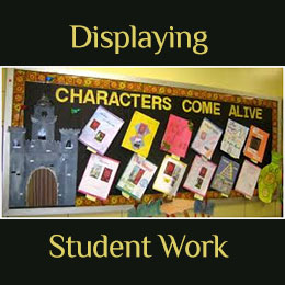 Displaying student work